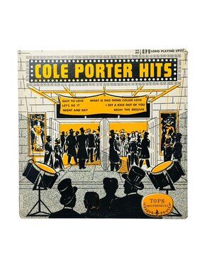 Cole Porter Hits 10 Inch Vinyl LP 33 1/3 RPM Tops Record L915-69 Vintage